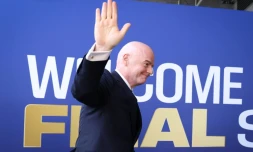Le président de la Fifa Gianni Infantino, le 19 juillet 2026 à East Rutherford
