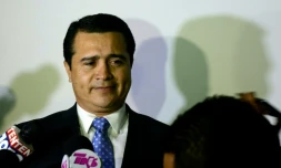 Tony Hernandez, frÚre du président hondurien Juan Orlando Hernandez, ici en 2016