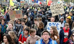 Marche pour le climat à Bruxelles, le 31 mars 2019