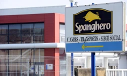 L'entreprise Spanghero à Castelnaudary le 10 février 2013