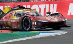 La Ferrari 499P victorieuse au Mans le 16 juin 2024