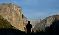 Dans le parc national de Yosemite en Californie, le 24 octobre 2025