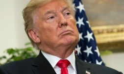 Le président américain Donald Trump à Washington Dc, le 20 juillet 2017