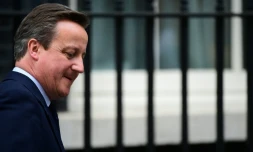 Le Premier ministre britannique David Cameron à Londres, le 27 juin 2016