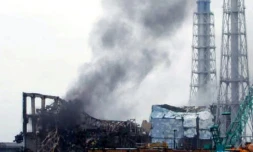 La centrale nucléaire de Fukushima, dévastée par le tsunami du 11 mars 2011.