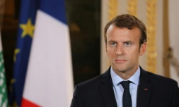 Le président Emmanuel Maron, le 1er septembre 2017 à l'Elysée, à Paris