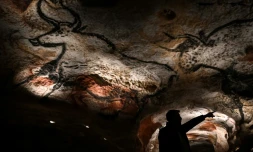 Le site Lascaux-IV Ă Montignac, en Dordogne, le 12 mai 2021