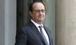 Le président français François Hollande le 24 mai à l'Elysée à Paris