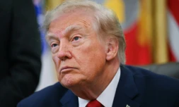 Le président américain Donald Trump dans le Bureau ovale de la Maison Blanche, à Washington, le 7 octobre 2026