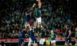 Le XV de France a encore été impuissant face aux solides Springboks sud-africains lors du 3e test à Johannesburg, le 24 juin 2017