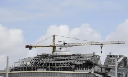 Le "Symphony of the Sea", paquebot de croisière constuit par les chantiers navals STX France à Saint-Nazaire, le 27 juillet 2017
