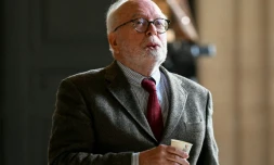 Wallerand de Saint-Just, le 20 janvier 2026, au tribunal de Paris