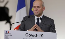 JérÎme Salomon en conférence de presse le 28 mars 2020