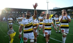 Le troisième ligne aile de La Rochelle, le Néo-Zélandais Victor Vito au stade Marcel-Deflandre, le 7 mai 2022 à La Rochelle