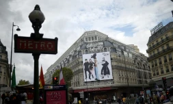 Les Galeries Lafayette le 17 septembre 2015 à Paris
