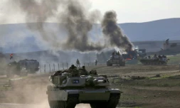 Force irakiennes, près de Mossoul, le 7 mars 2017