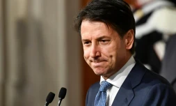 Giuseppe Conte à Rome, le 23 mai 2018