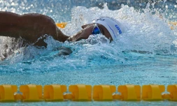 Le Roumain David Popovici, sacré champion d'Europe du 200 m lundi à Rome