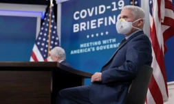 Le Dr Anthony Fauci à Washington le 27 décembre 2021