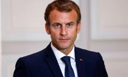 Le président Emmanuel Macron, le 28 septembre 2021 à l'Elysée, à Paris