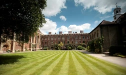 Le campus de l'Université de Cambridge en juin 2008