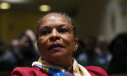 Christiane Taubira le 29 janvier 2016 Ă New York