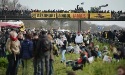 Manifestation contre le projet d'aéroport de Notre-Dame-des-Landes, le 27 février 2016