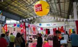 Congrès de la CGT à Marseille le 19 avril 2016, l'organisation syndicale prône le passage à la semaine de 32 heures
