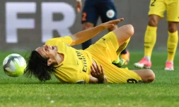 Edinson Cavani et son Paris Saint-Germain ont souffert à Montpellier, le 23 septembre 2017