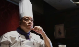 Ken Chan, chef du Palais de Chine à Taipei, le 17 mai 2018