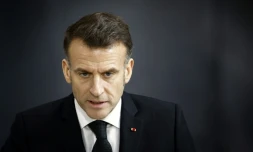Emmanuel Macron à l'Ile Longue le 2 mars 2026