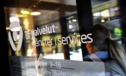 Une agence d'aide Ă la recherche d'emploi Ă Helsinski, en Finlande, le 10 janvier 2017
