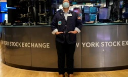A la Bourse de New York, le 14 janvier 2022