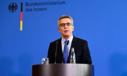 Le ministre allemand de l'Intérieur, Thomas de Maizière, à Berlin, le 11 août 2016