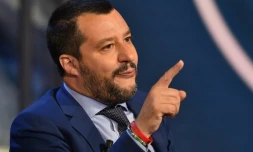 Le vice-Premier ministre et ministre de l'Intérieur italien Matteo Salvini, le 20 juin 2018 à Rome