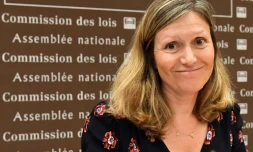 Yaël Braun-Pivet, députée LREM le 26 juillet 2018 à l'Assemblée Nationale