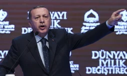 Le président turc Recep Tayyip Erdogan, le 12 mars 2017 à Istanbul