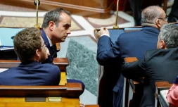 Le Premier ministre Sébastien Lecornu, lors de la session de questions au gouvernement à l'Assemblée nationale, Paris, le 8 avril 2026