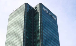 Le siège du groupe Suez à La Defense près de Paris le 7 septembre 2020.