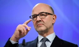 Le commissaire européen aux Affaires économiques Pierre Moscovici, le 21 novembre 2018 à Bruxelles