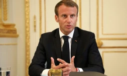Emmanuel Macron a pris la parole lors du premier conseil des ministres suivant le remaniement, le 5 septembre 2018
