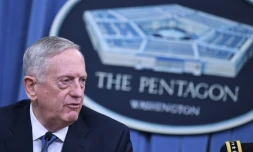 Le secrétaire à la Défense américaine James Mattis le 11 avril 2017 à Washington
