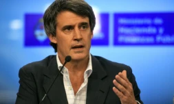 Le ministre argentin du Budget et des Finances Alfonso Prat-Gay, le 16 décembre 2015 à Buenos Aires