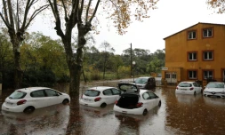 Crue à Roquebrune-sur-Argens le 24 novembre 2019