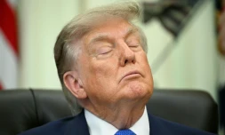 Donald Trump le 10 août 2026 à la Maison Blanche