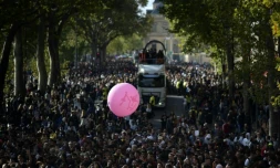 La 21Úme Techno Parade dédiée à la mémoire de Steve, le 28 septembre 2019 à Paris