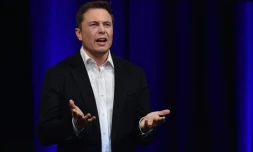 Le fondateur de Tesla Elon Musk, le 29 septembre 2017 à Adelaide (Australie).