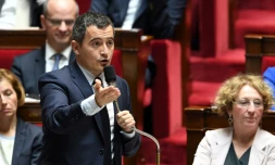Gérald Darmanin à Paris le 12 juillet 2017