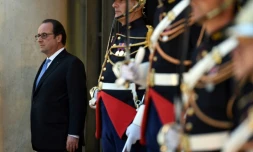 Le président François Hollande, le 21 juillet 2016 à l'Elysée