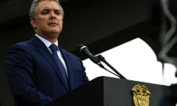 Le président colombien Ivan Duque, le 27 novembre 2018 à Bogota